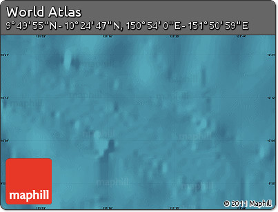 Satellite Map of the Area around 10°&nbsp;7'&nbsp;21"&nbsp;N,&nbsp;151°&nbsp;22'&nbsp;30"&nbsp;E
