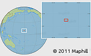 Savanna Style Location Map of the area around 10° 7' 21" N, 178° 34' 29" E