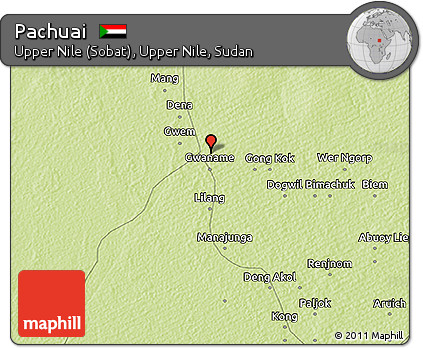 Physical 3D Map of Pachuai