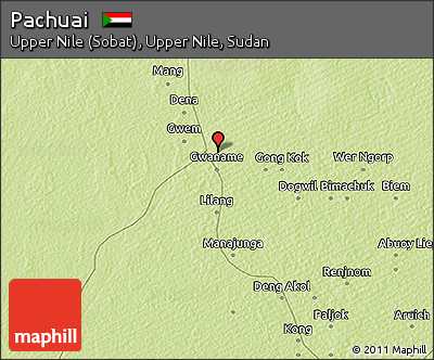 Physical 3D Map of Pachuai