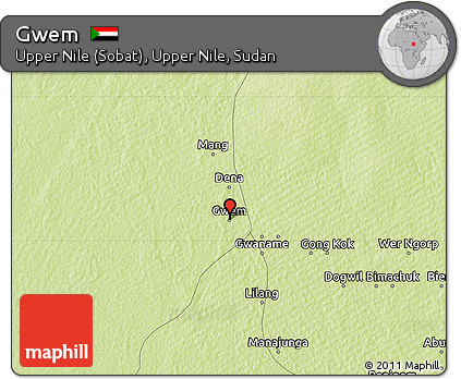 Physical Map of Gwem