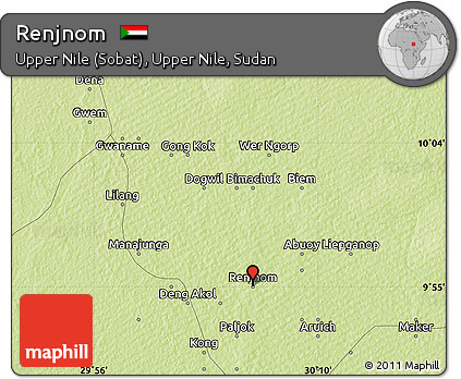Physical Map of Renjnom