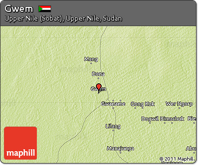 Physical Map of Gwem