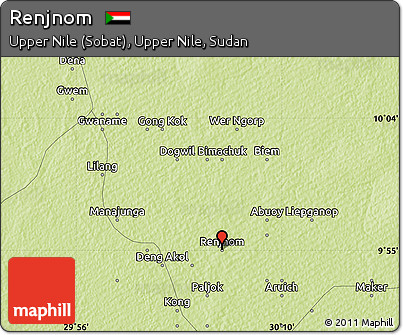 Physical Map of Renjnom