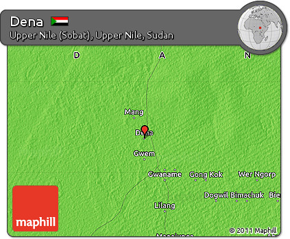 Political Map of Dena