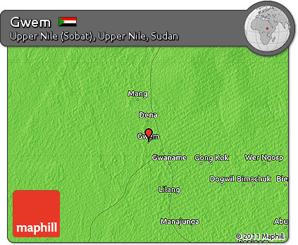 Political Map of Gwem