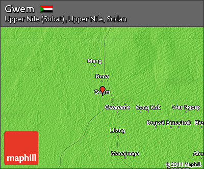 Political Map of Gwem