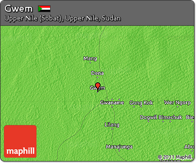Political Map of Gwem