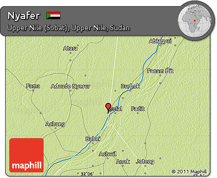 Physical Map of Nyafer