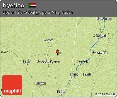 Physical Map of Nyefino