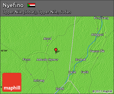 Political Map of Nyefino