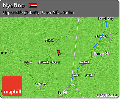 Political Map of Nyefino