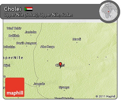 Physical 3D Map of Cholei