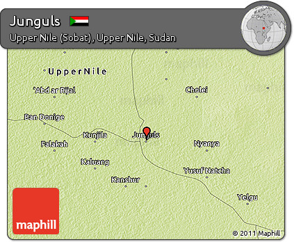 Physical 3D Map of Junguls
