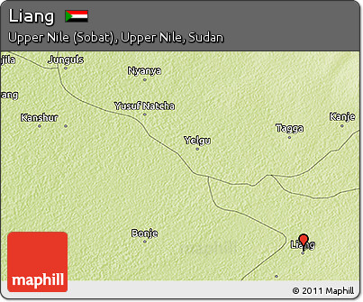 Physical 3D Map of Liang