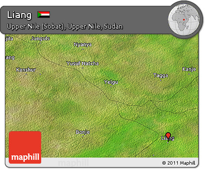 Satellite 3D Map of Liang