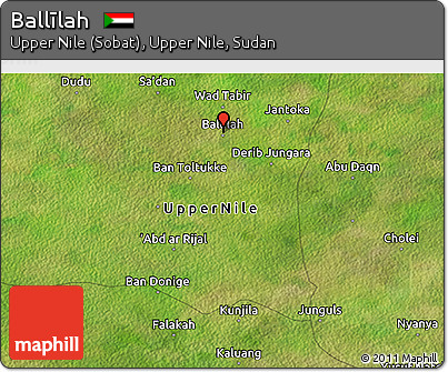 Satellite 3D Map of Ballīlah
