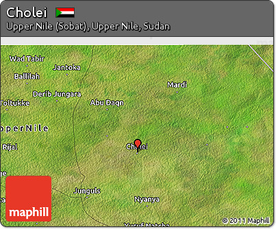Satellite 3D Map of Cholei