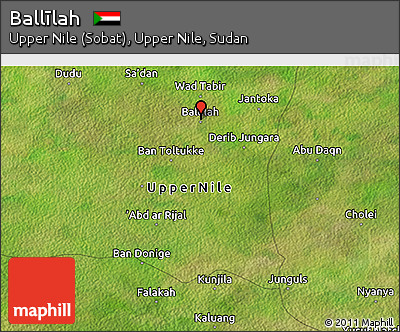 Satellite 3D Map of Ballīlah