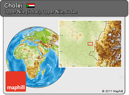 Physical Location Map of Cholei