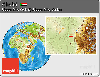 Physical Location Map of Cholei