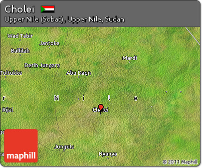 Satellite Map of Cholei