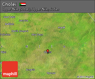 Satellite Map of Cholei