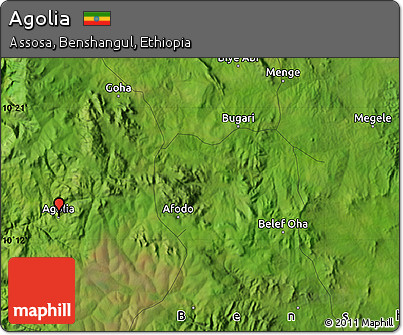 Satellite Map of Agolia