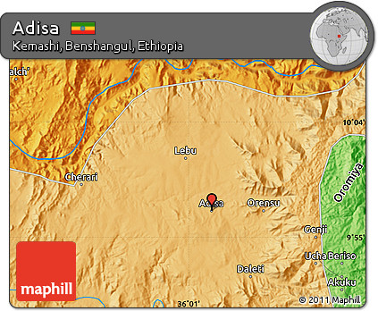 Political Map of Adisa