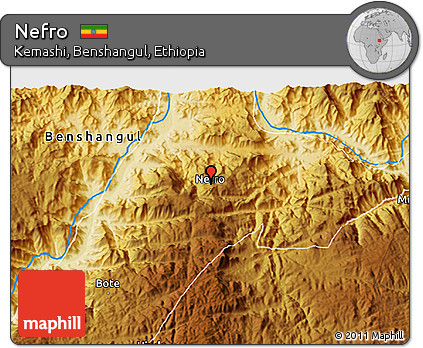 Physical 3D Map of Nefro