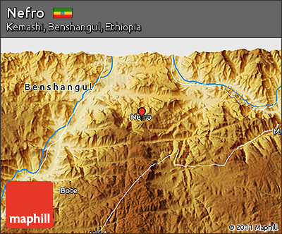 Physical 3D Map of Nefro