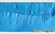 Physical 3D Map of the area around 10° 7' 21" N, 43° 16' 29" W