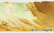 Physical 3D Map of Jidbaale