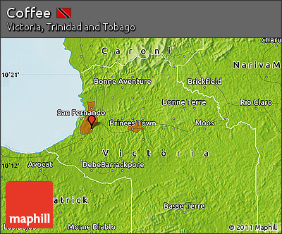 Physical Map of Coffee