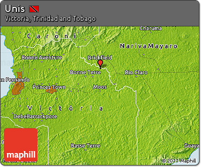 Physical Map of Unis