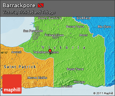 Political Map of Barrackpore
