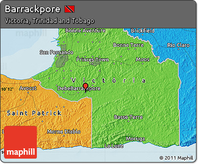 Political Map of Barrackpore