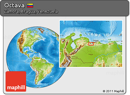 Physical Location Map of Octava