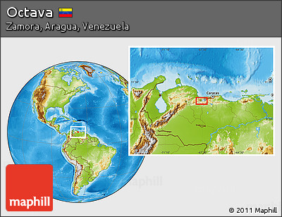 Physical Location Map of Octava