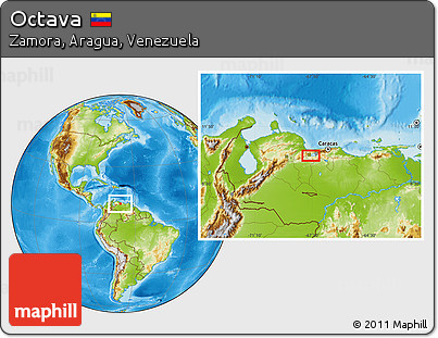 Physical Location Map of Octava