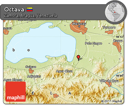 Physical Map of Octava