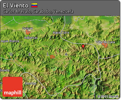 Satellite Map of El Viento