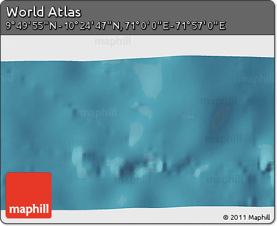Satellite 3D Map of the Area around 10° 7' 21" N, 71° 28' 29" E