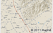 Shaded Relief Map of the area around 10° 7' 21" N, 73° 52' 30" W