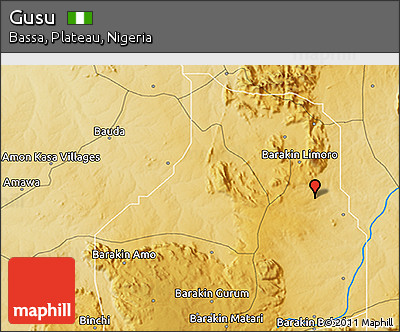 Physical 3D Map of Gusu