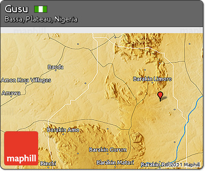 Physical 3D Map of Gusu