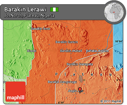 Political Map of Barakin Lerawi