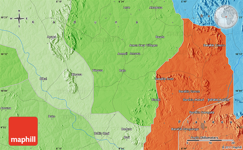 Political Map of Lere
