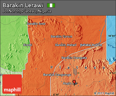 Political Map of Barakin Lerawi
