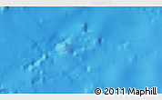 Shaded Relief 3D Map of the area around 10° 7' 21" N, 90° 1' 30" W